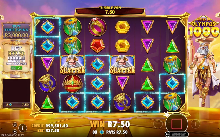 Gates of Olympus 1000 winning spin