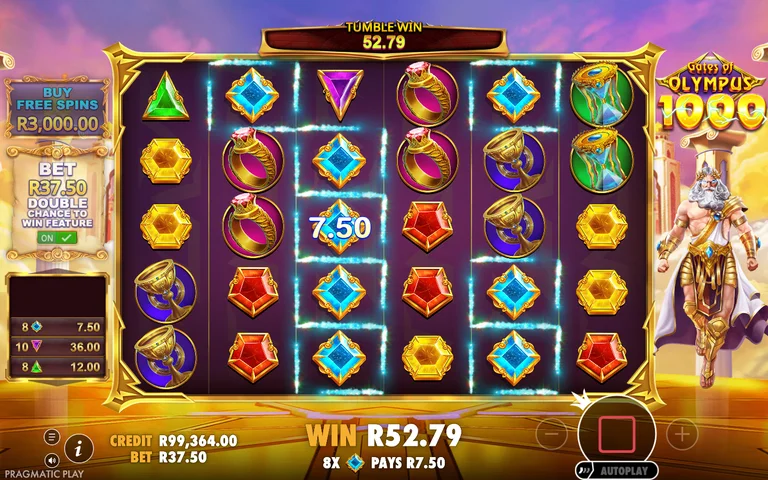 Gates of Olympus 1000 winning spin